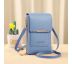 Crossbody kabelka a peňaženka 2v1 - viac farieb Modrá